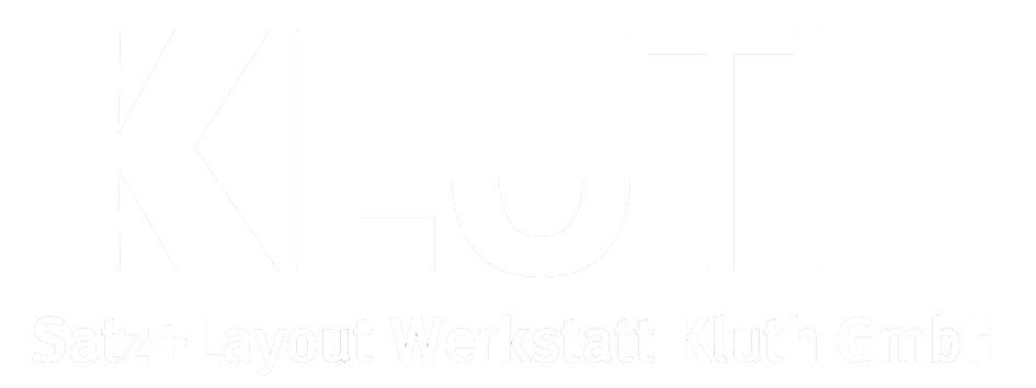 Satz+Layout Werkstatt Kluth GmbH Logo
