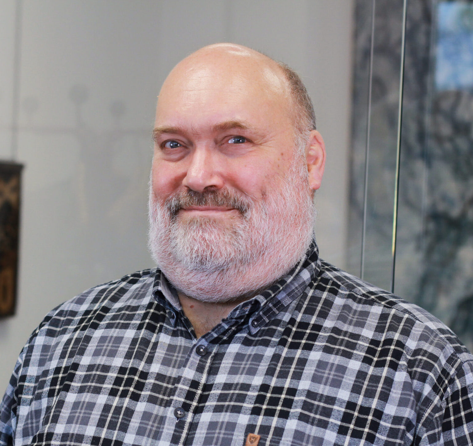 Portrait von Geschäftsführer Satz+Layout Werkstatt Kluth GmbH Stefan Kluth