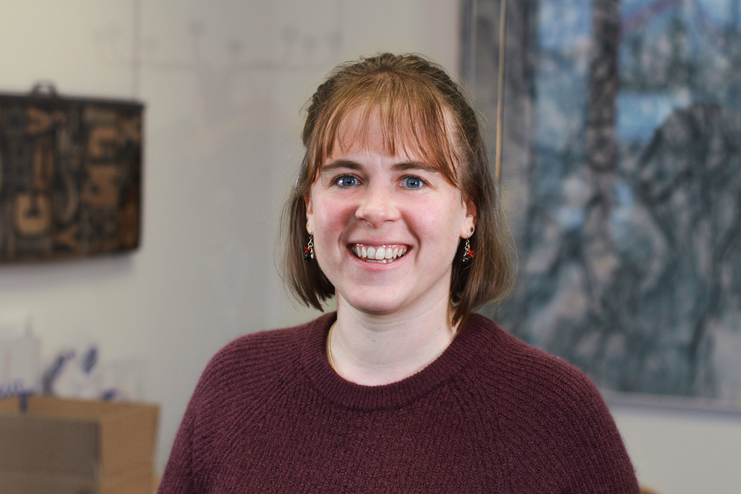 Portrait-Bild von Mitarbeiterin Sabrina Schütze